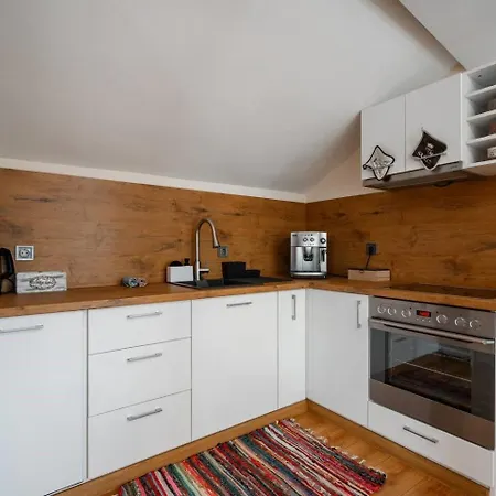 Artistic Loft With Amazing View, Mrenicov Apartment