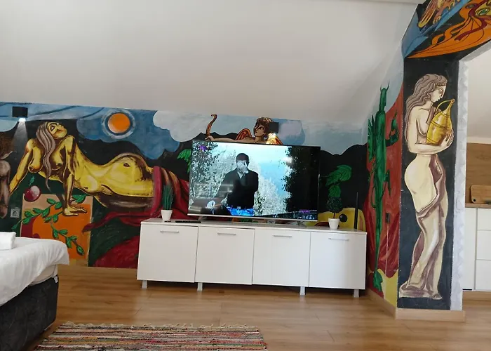 Artistic Loft Panoramic View Top Center * Plovdiv