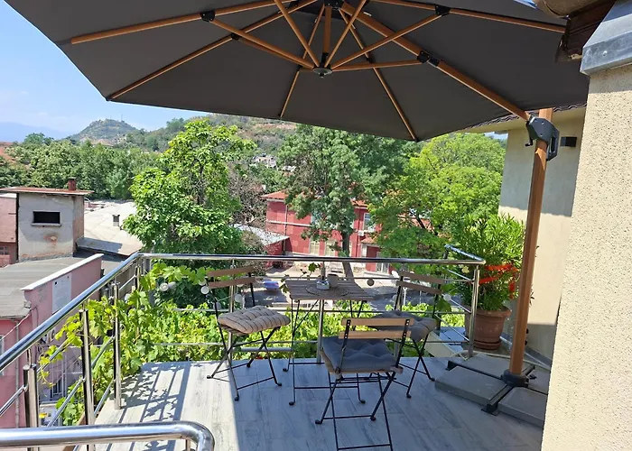 Artistic Loft Panoramic View Top Center Plovdiv